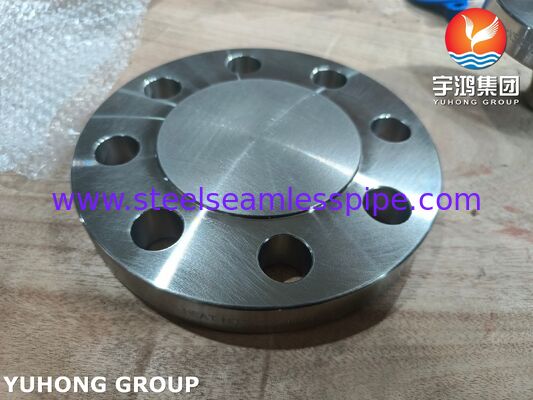 Bride ASTM B564 N04400, Bride forgée en alliage nickel-cuivre Monel 400 pour la résistance à la corrosion