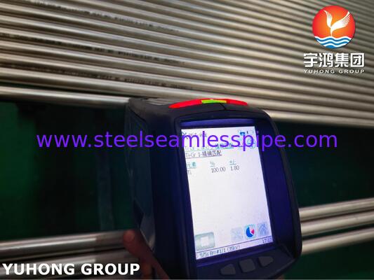 ASTM SB338 R50400 Pipe en alliage de titane sans soudure avec une résistance élevée à la corrosion et une structure sans soudure