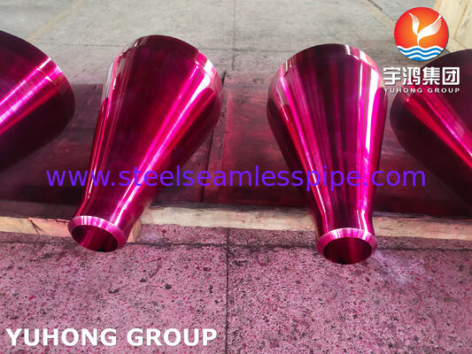 ASTM B564 UNS NO8811 CON REDUCER, réducteur concentrique en alliage nickel-fer-chrome forgé pour les industries pétrochimiques et cryogéniques