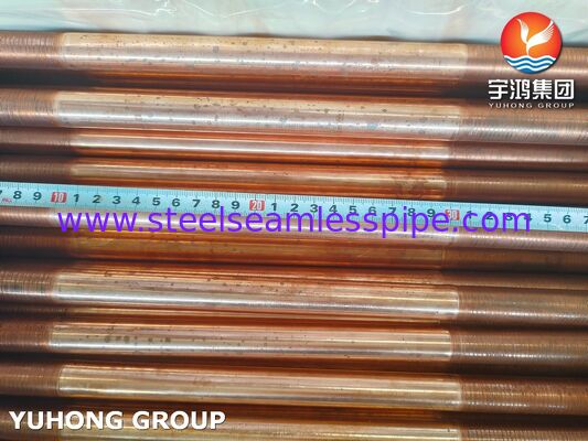 Tubes SMLS ASTM B111 C12200, pour échangeurs de chaleur, tubes sans soudure en cuivre