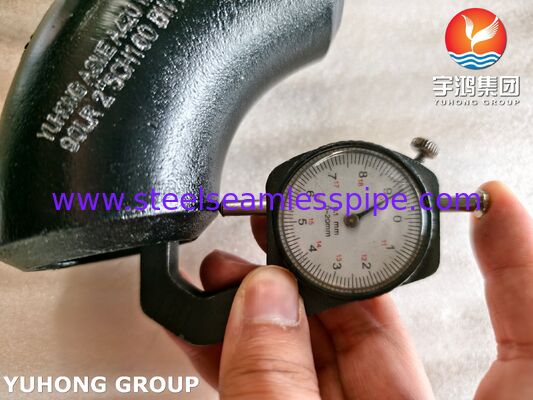 Coude à souder bout à bout 90° en acier au carbone basse température ASME SA420 Grade WPL6 LTC