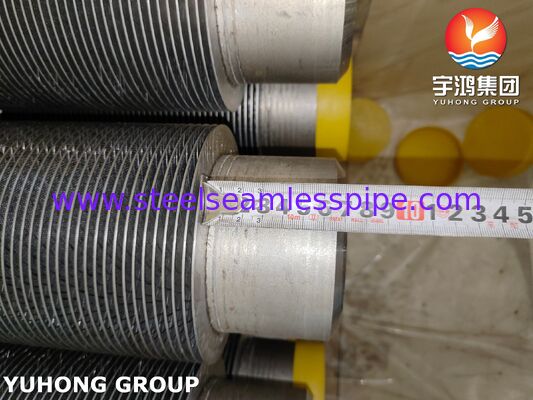 Tubes à aileron HFW ASTM A312 TP347H en acier inoxydable pour chaudières à chaleur résiduelle