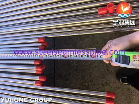 Tube soudé ASTM A249 / ASME SA249 TP316 pour échangeurs de chaleur basse et moyenne pression et systèmes généraux de transport de fluides