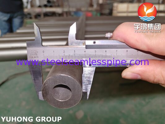 Barres creuses ASTM A312 TP304, à parois épaisses, utilisées pour la fabrication de brides et de machines