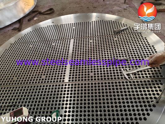 Tôle tubulaire ASME SA336 F5 pour échangeurs de chaleur haute pression