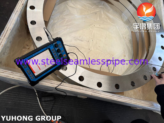 EN1092-1 Type 01A Flange en tôle A182 F316L Flange en acier inoxydable Flange à face plate