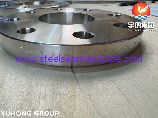EN1092-1 Type 01A Flange en tôle A182 F316L Flange en acier inoxydable Flange à face plate