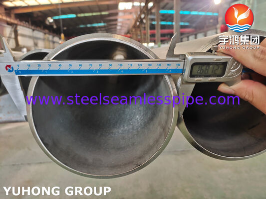 ASTM A376 / ASME SA376 TP347H Stainless Steel Seamless Pipe For Petrochemical Industry