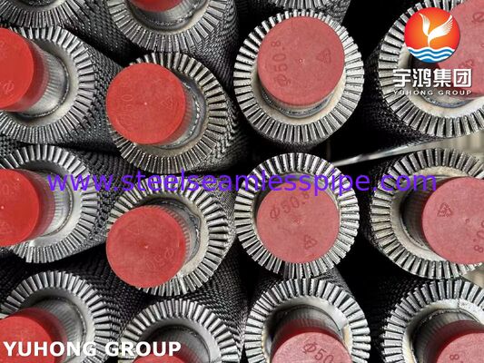 Tubes à nageoires dentelées pour harpes HRSG, superchauffeur, économiseur, évaporateur