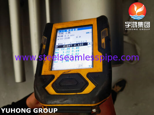 ASTM A790 UNS S31803 tuyau en acier inoxydable duplex en acier inoxydable en acier inoxydable en acier inoxydable pour le traitement de l'eau