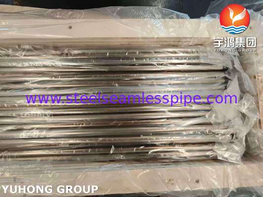 ASME SB163 UNS N02201 Tubes en alliage de nickel sans soudure pour échangeurs de chaleur et condensateurs