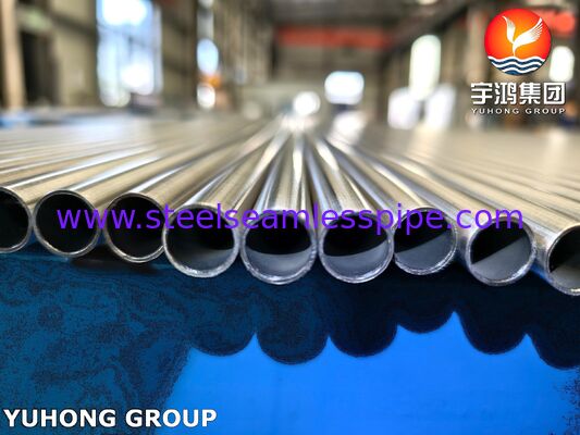 ASTM B163 Incoloy 800H Tubes en alliage de nickel Solution Tubes sans couture recuit pour échangeurs de chaleur