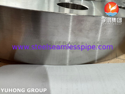 ASTM A182 F51 Duplex 2205 Flange aveugle ASME B16.5 BLRF Flange double flange en acier