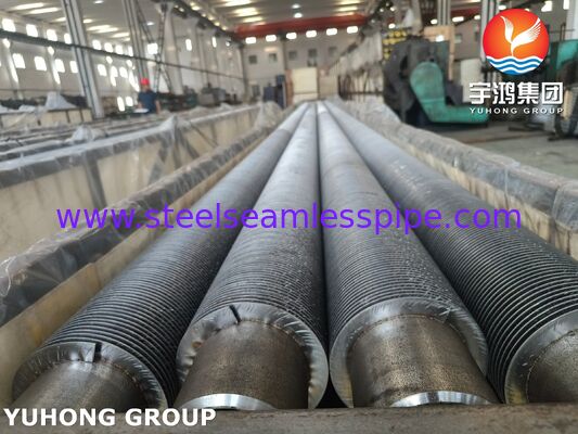 Tube à ailettes A335 P22 HFW pour récupération de chaleur résiduelle | Ailettes résistantes à la corrosion 11-13Cr