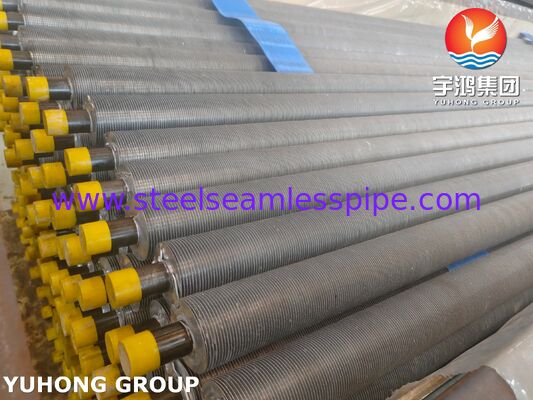 A179 Carbon Steel Extruded Aluminum Finned Tube for Air Cooler and Condenser