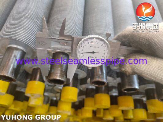 A179 Carbon Steel Extruded Aluminum Finned Tube for Air Cooler and Condenser