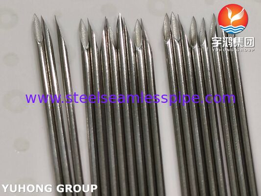 SS304 Tubes d'aiguille vétérinaires en acier inoxydable de qualité médicale pour injection de médicaments 16G