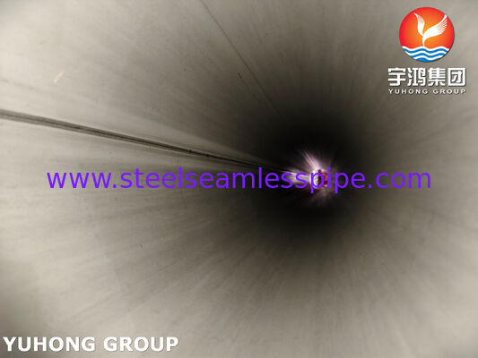 ASTM A358-CL1 TP316/TP316L Pipe en acier inoxydable soudée par fusion électrique avec une forte résistance à la corrosion