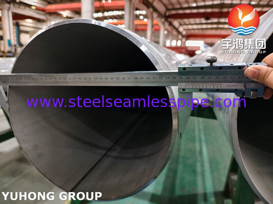 ASTM A358-CL1 TP316/TP316L Pipe en acier inoxydable soudée par fusion électrique avec une forte résistance à la corrosion