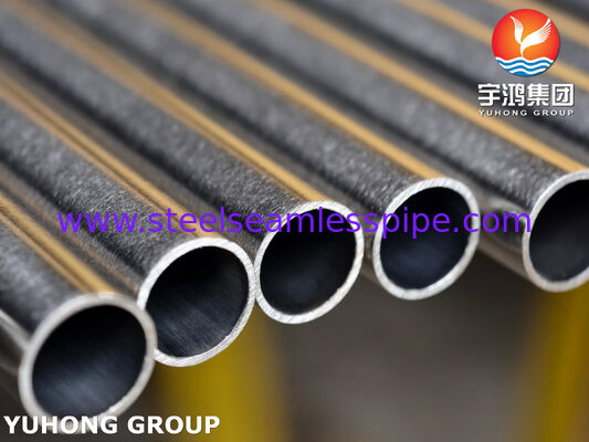 ASTM A789 UNS S32205 Tubes en acier duplex 450 MPa Résistance au Cl− à l'échangeur de chaleur