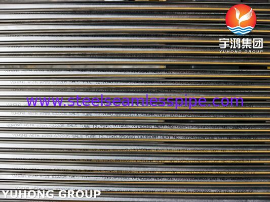 ASTM A789 UNS S32205 Tubes en acier duplex 450 MPa Résistance au Cl− à l'échangeur de chaleur