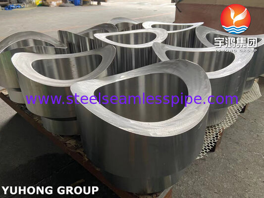 ASTM A182 A105 FLANGES DE BUSE en acier Utilisation pour une pièce d'échangeur de chaleur