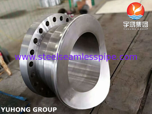 ASTM A182 A105 FLANGES DE BUSE en acier Utilisation pour une pièce d'échangeur de chaleur