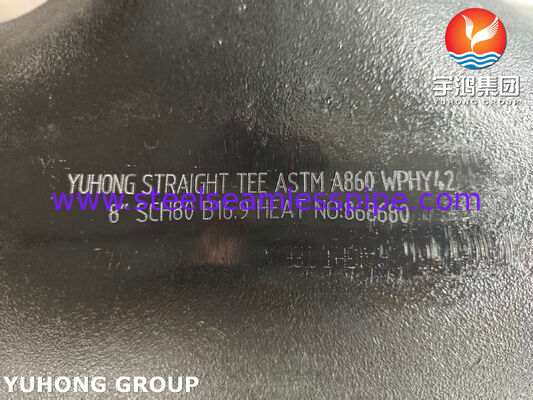 ASTM A860 WPHY 42 Accords de tuyauterie en acier carbone ASME B16.9