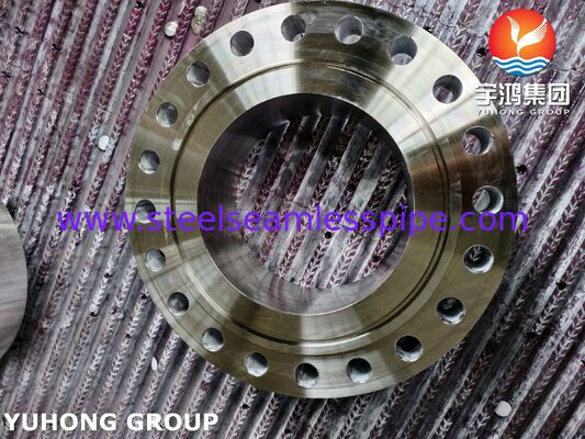 ASTM B564 UNS N04400 Flange à cou de soudure Monel 400 Flange alliage de cuivre nickel WNRTJ Flange