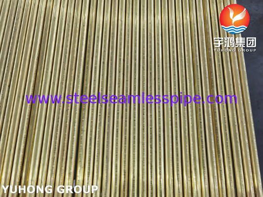 Tubes sans soudure en alliage de cuivre ASTM B111 C44300 C70600 C71500 C68700 C71640 Application du refroidisseur d'air du radiateur du condensateur