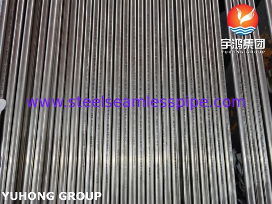 ASTM B111 ASME SB 111 SB 466 C71500 Tubes en cuivre nickel / 70/30 Tubes sans soudure en cuivre nickel