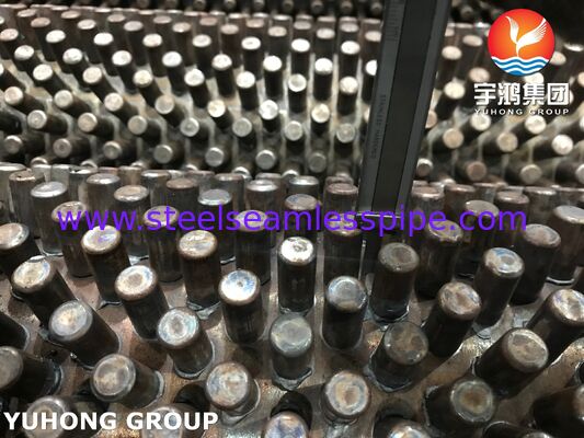 ASME SA335 P9 Tubes à nageoires enduites pour appareils de chauffage à combustion