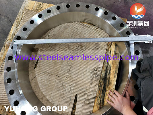 ASTM A182 F316L WNRF Flange en acier inoxydable forgée pour systèmes de tuyauterie corrosifs