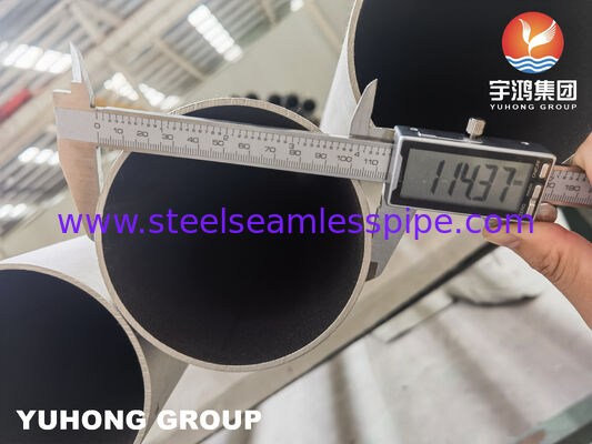 ASTM A790 UNS S31803 Tubes soudés duplex en acier inoxydable pour le service industriel corrosif