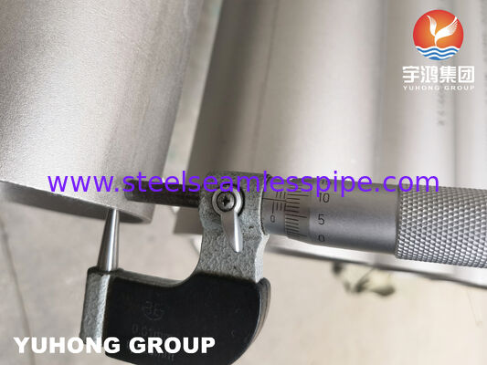 ASTM A790 UNS S31803 Tubes soudés duplex en acier inoxydable pour le service industriel corrosif