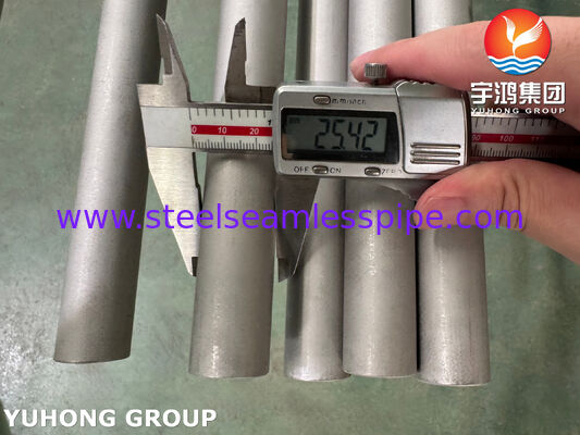 Tube sans couture en alliage de nickel ASME SB163 N08825 pour échangeur de chaleur