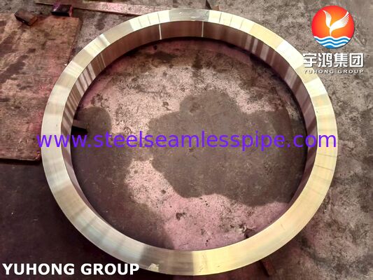 Anneaux de cuivre nickel SB171 C70600 usinés sur mesure à la CNC pour équipements marins