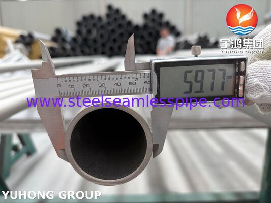 Pipe sans soudure en acier inoxydable ASTM A312 TP304H 304L pour les applications chimiques et industrielles
