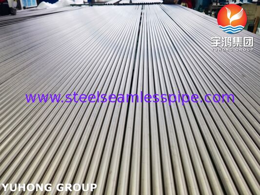 Tube en titane SMLS ASME SB338 UNS R50400 Grade 2 pour applications industrielles