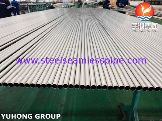 Tube en titane SMLS ASME SB338 UNS R50400 Grade 2 pour applications industrielles