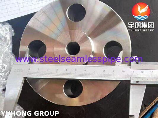 Bride à collet soudé à face surélevée en alliage de nickel Inconel 625 ASTM B564 résistant à la corrosion