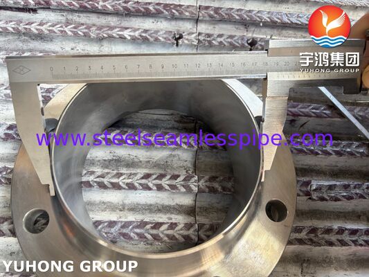 ASTM A182 F51 Bride UNS S31803 Acier Duplex Bride à collet soudé Bride forgée WNRF