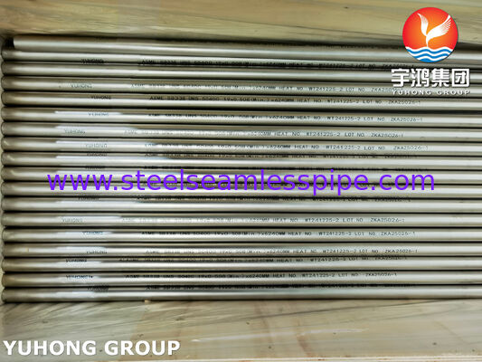 ASME SB338 UNS R50400 Tubes en titane sans soudure pour condenseurs et échangeurs de chaleur