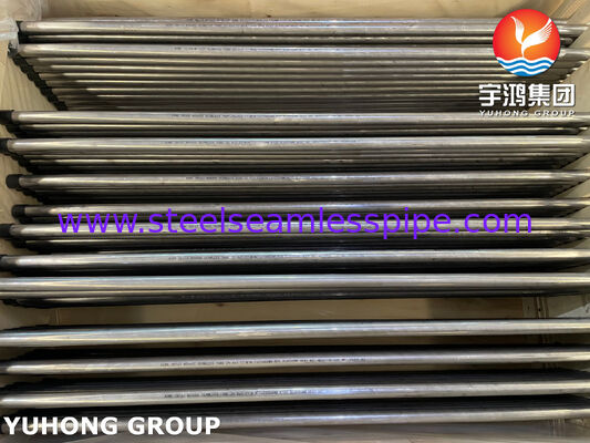 Tube à souder sans soudure en alliage de nickel Monel 400 ASME SB163 UNS N04400 pour échangeur de chaleur
