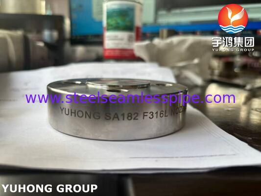 ASME SA182 F316L Flange en acier inoxydable Flange à buse forgée pour récipient sous pression