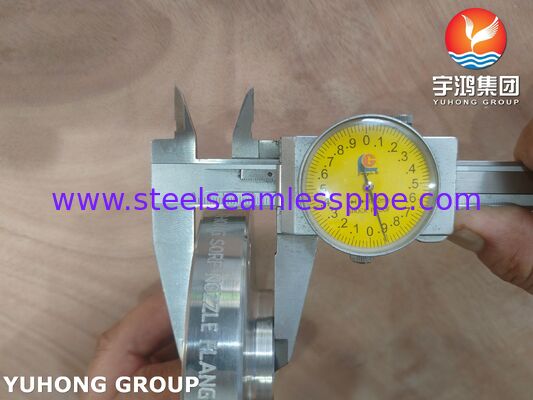 ASME SA182 F316Ti / UNS S31635 Stainless Steel Flange Nozzle Flange for Pressure Vessels