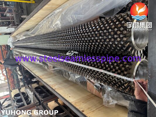 Tubes cloutés ASTM A335 P22 pour la récupération de chaleur résiduelle