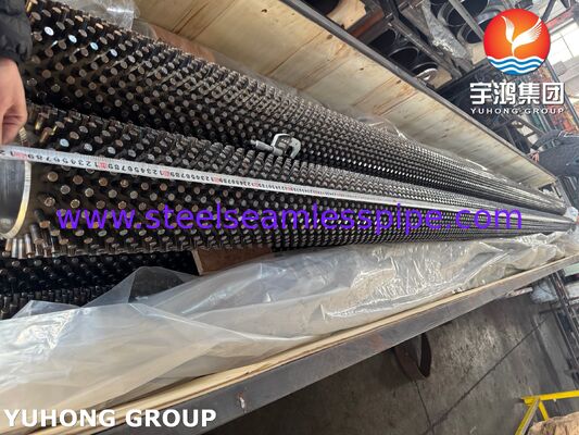 Tubes cloutés ASTM A335 P22 pour la récupération de chaleur résiduelle