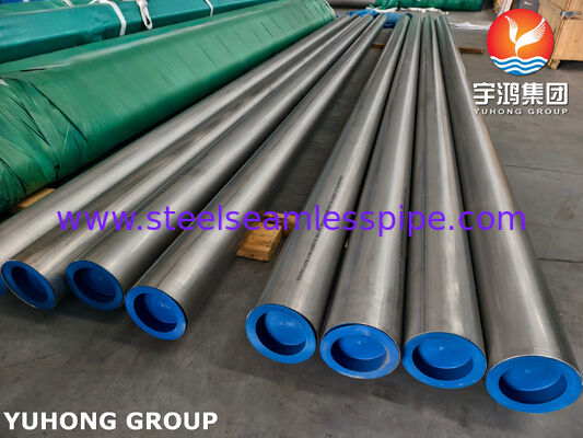 Duplex2205 Pipe , ASTM A790 UNS S31803 Duplex Steel Welded Pipe For Water Treatment