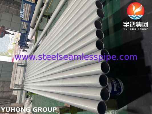 ASTM A312 TP321 UNS S32100 1.4541 Pipe en acier inoxydable sans soudure pour la production d'électricité